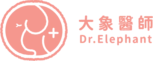 Dr.elephant Logo Pink